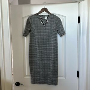 Semi fitted sheath dress